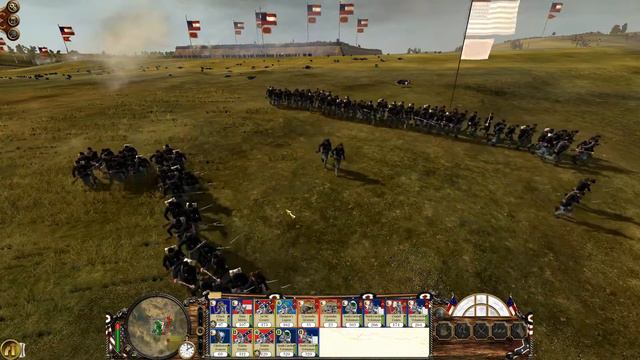 Empire Total War: ACW 3.6 - Confederacy #4 ~ The Union Cheats!
