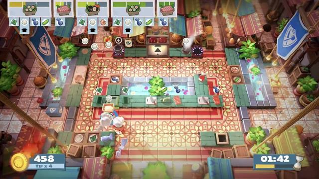 Overcooked! AYCE- World Food Festival Level 3-4