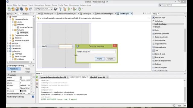 Configuración de Web Service Glassfish consumido desde una aplicación Java