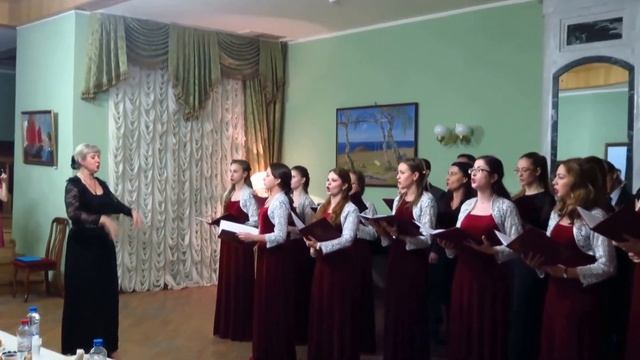 ДК ГАЙДАРОВЕЦ, ОСЕННЕЕ МНОГОГОЛОСИЕ Хор МГМУ ИМ  Сеченова  Славься
