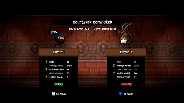 Прохождение Rampage Knights [CO-OP] "Сказка о царе поваре" #4