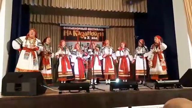 "Да у нас ноне белай день", свадебная величальная (с. Сторожевое Хохольский р-н Воронежская обл)