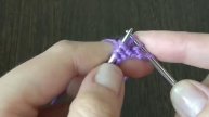 Вяжем красивый узор спицами