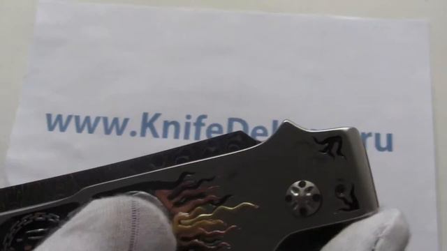 нож авторский мастера Keith Ouye