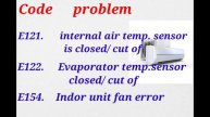 How to All samsung split ac error codes with thaur solutions, samsung inverter ac error code list,