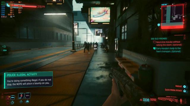 Cyberpunk 2077 Gameplay with i3 10100f and GTX 1650 4gb (Best Setting)