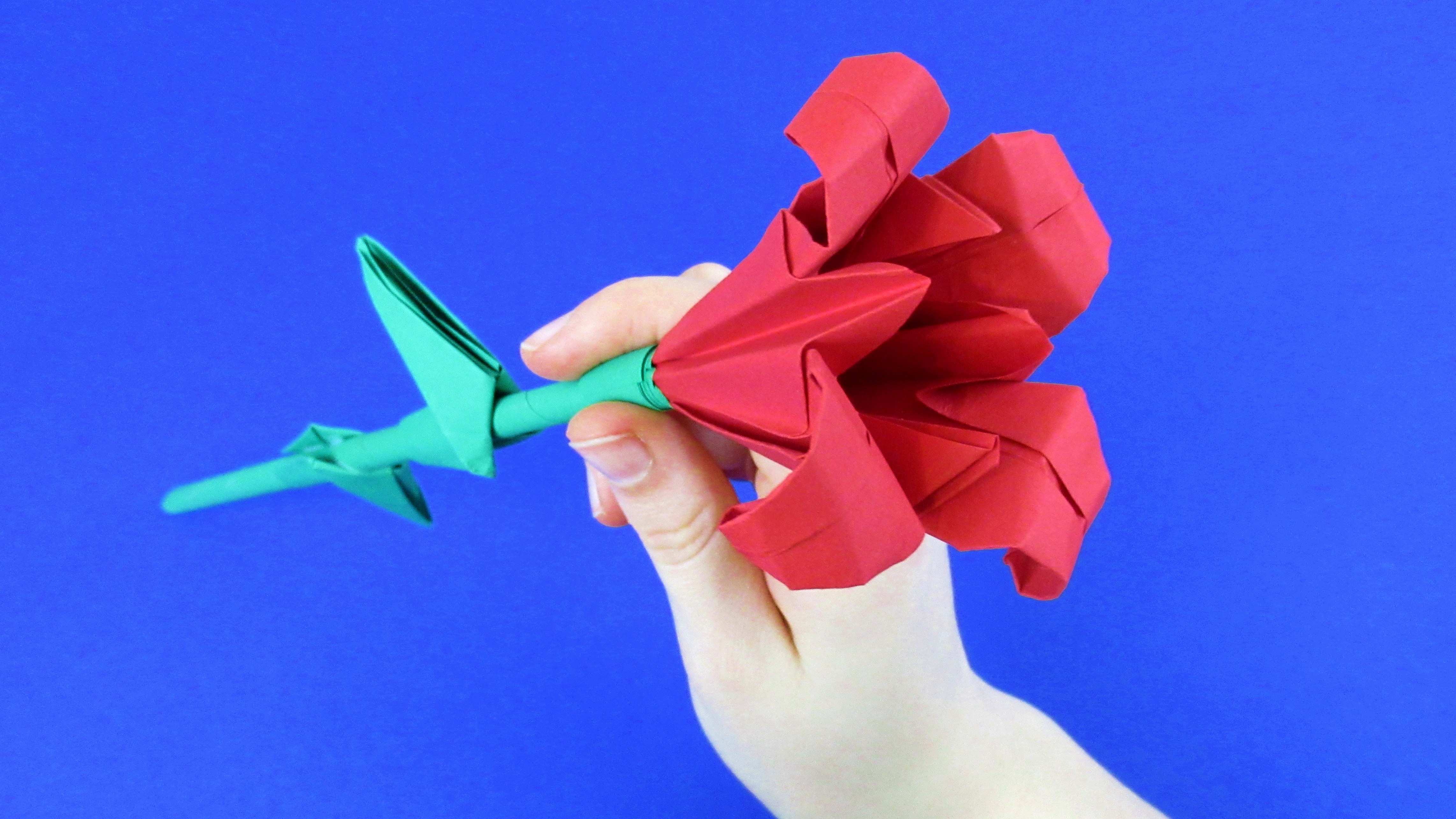 Как сделать цветок из бумаги. Красивые цветы из бумаги своими руками. Оригами цветы