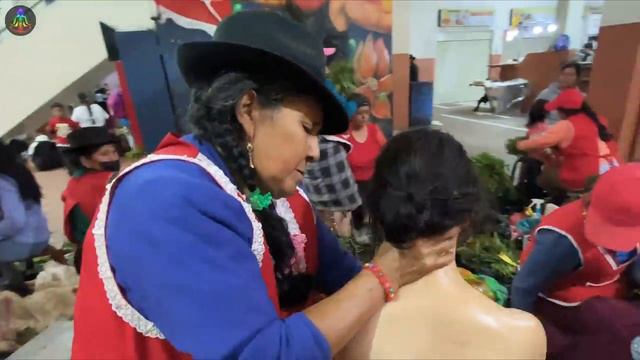 Spiritual Cleansing with Strong Massage (LIMPIA ESPIRITUAL) with Doña Natividad, ASMR in Ecuador