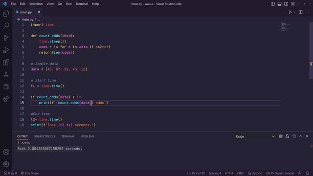 Python's Walrus Operator??