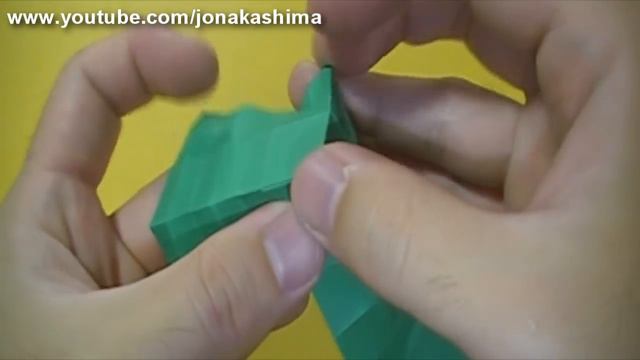 Origami Block T-rex v2 (Jo Nakashima) - Dinosaur #3
