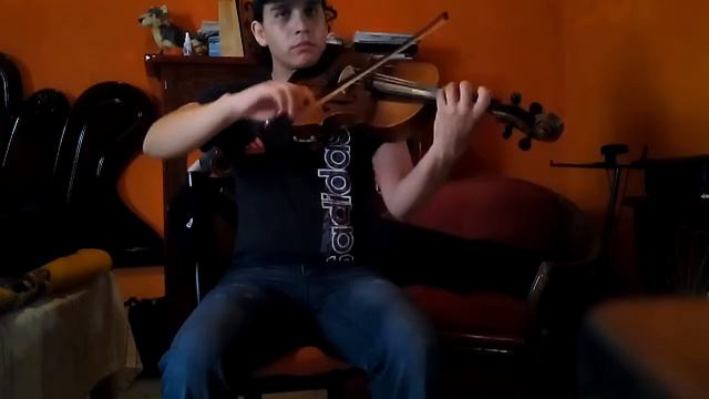 Escala mayor (Sautillé, détaché, legato y spiccato).