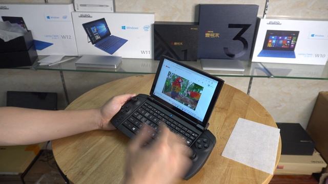 Trên tay MiniLaptop Gaming GX1 Pro - cấu hình khủng với chip intel 1160G7/16/1TB/7 inch
