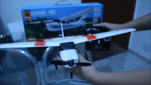 Como Montar Avião WLToys F949 Cessna 182 - Melhor aeromodelo para iniciante - Muito barato - Dicas