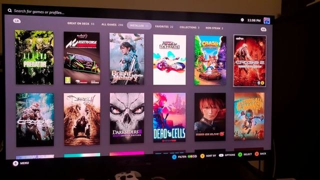 My Holoiso console buildSteamOS