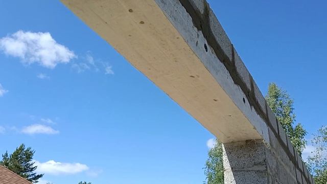 Кладка стен закончилась, выводы. Что дальше?