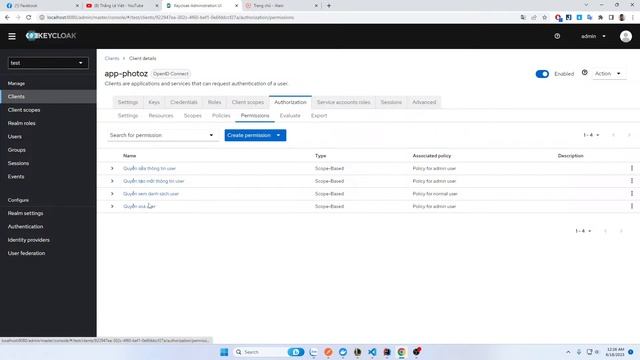 Keycloak ABAC Spring boot
