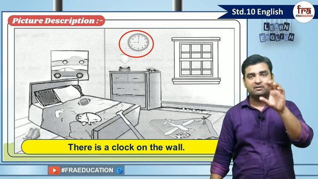 Picture of a Room (Picture Description) Std.10 English(S.L.)