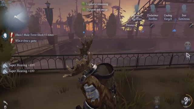 Identity V Играем за Оленя! Identity 5 за мана! как Horrorfield