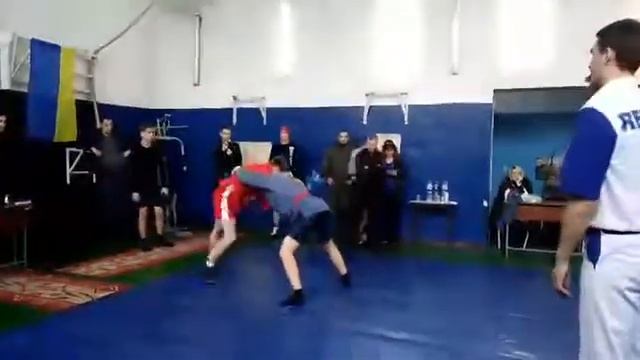 Чемпионат Донецкой области по самбо вес 82 кг