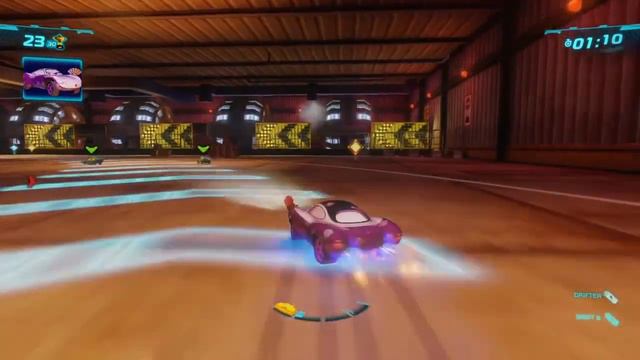 Cars 2: The Video Game - Cherry Blossom Holley | Pipeline Sprint (Attack)