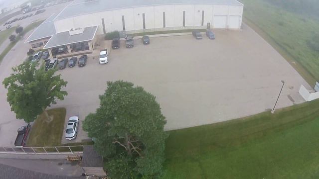 Kleyn Electric shop from a drone