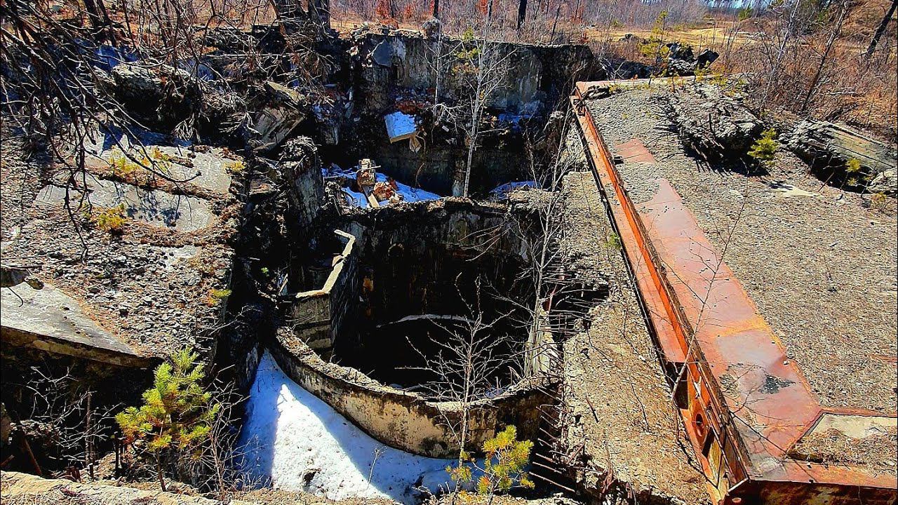 Часть 2/3.  Заброшенные пусковые шахты на Дальнем Востоке. Ruins Bunker #сталкер #циолковский