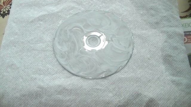 ORIGINAL WAY How to fix your scratched XBOX 360 Disc -easytoothpaste only