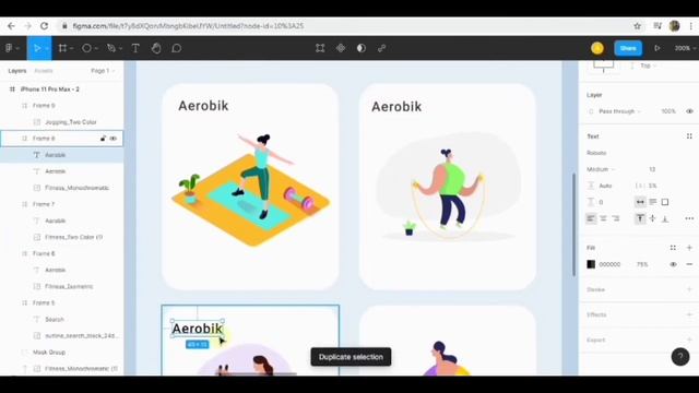 Ui Design Mobile App Interaction Olahraga
