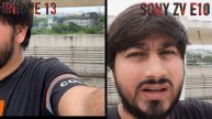 BEST VLOGGING CAMERA - Apple Iphone 13 VS Sony ZV E10 in Cinematic Mode!