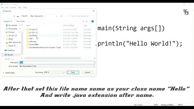 JAVA " Hello World " Program ।। JAVA First Program ।। Simple Java Program ।। JDK Program ।। #JAVA