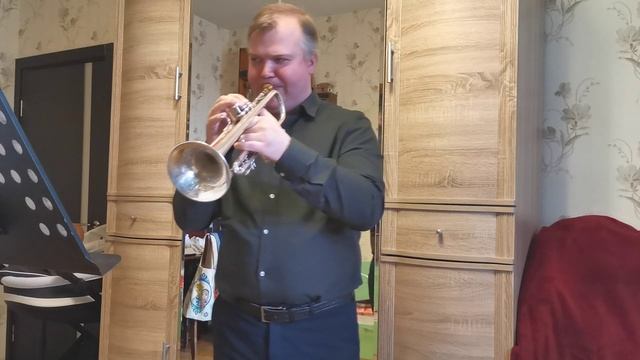 Урок №4 - этюды для трубы (для начинающих).mp4