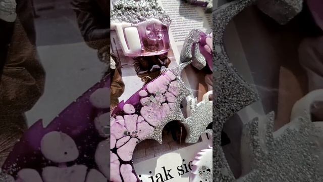 ёлочные игрушки из эпоксидной смолы. ручная работа. в наличии и под заказ