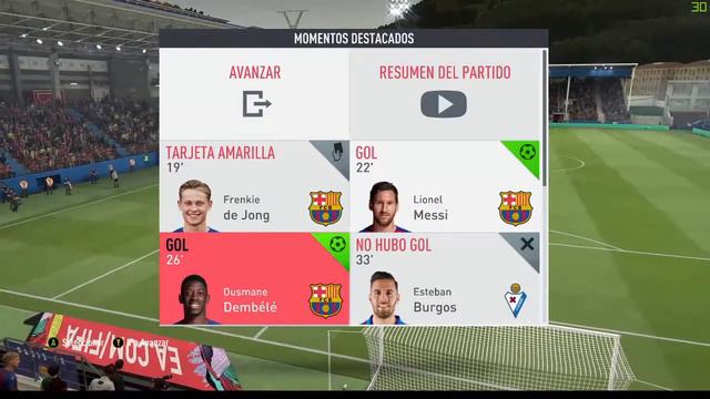FIFA 20 - OBS Test x264 (ultra fast - main)