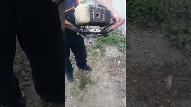 Запуск мотобура