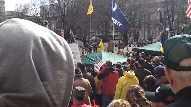 Albany Rally against NY Safe Act - Feb 28, 2013 - greg Ball