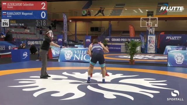#WrestleDeglane - FS - FINAL 86KG - MAGOMED RAMAZANOV (RUS) VS SEBASTIAN JEZIERZANSKI (POL)