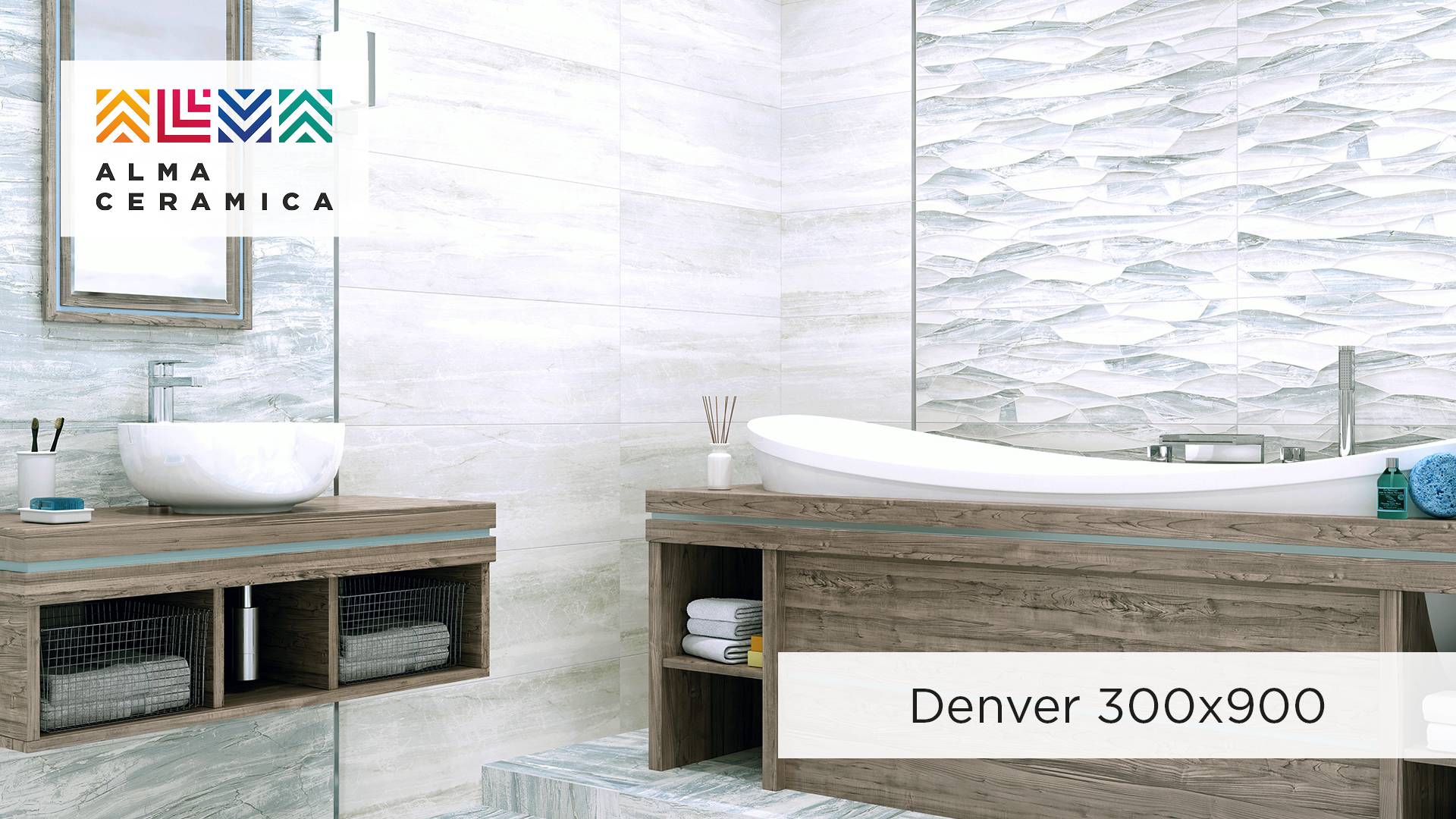 Коллекция DENVER от Alma Ceramica в Керамика77!