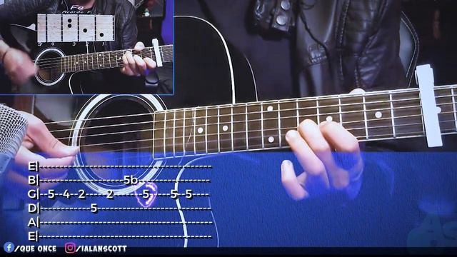 karpe Diem Ed Maverick Arreglos - Requinto - Punteo - cover tutorial