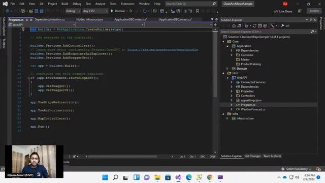 Clean Architecture with .NET | 6 using Repository Pattern and EF - MVP Show ft. | Rijwan Ansari