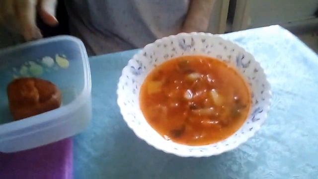ВРЕМЯ ОБЕДА: ВАРЮ И ПРОБУЕМ АРОМАТНЫЙ БОРЩЕЦ