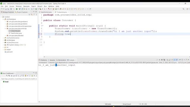 Part 2: SOLID Design principles - Single Responsibility Principle
