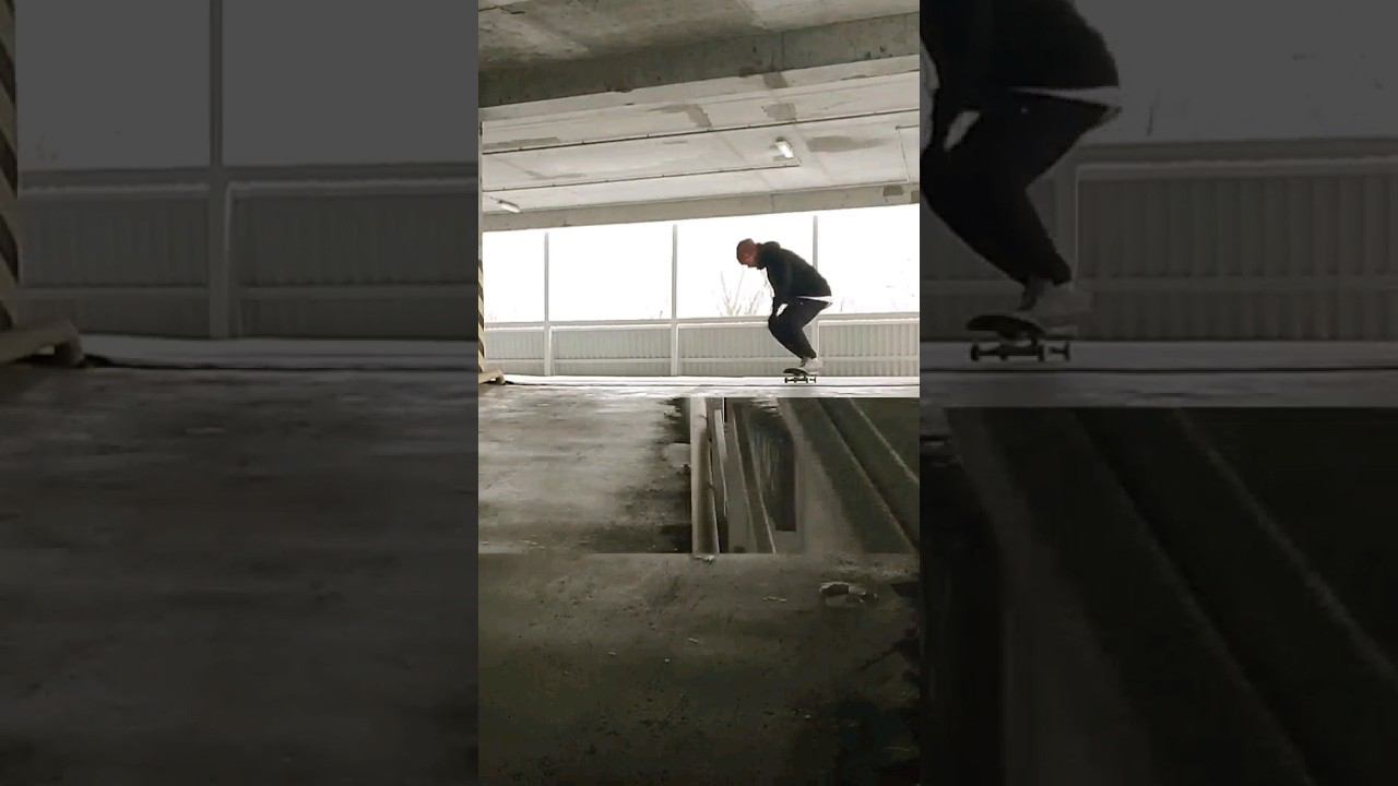 Backside Bigspin Slow Mo #shorts #skateboarding