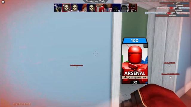 no commentary ROBLOX ARSENAL WIN