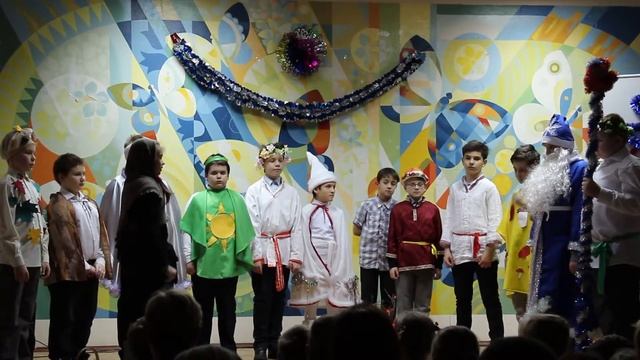 Сказка 12 месяцев  27. 12. 17  школа 31 Ярославль