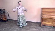 Ревинская Милана русская народная песня «Посею лебеду».