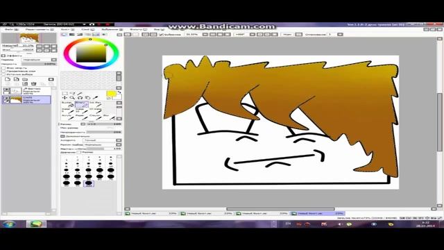 Туториал как рисовать в paint tool sai