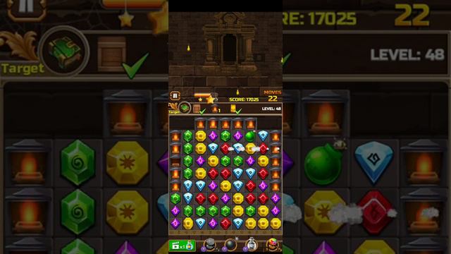 Jewel Ancient: find treasure in pyramid level 46 - 50 creativejoy