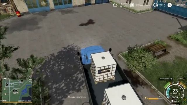 FarmingSimulator2019Часть 9Подготовка к уборе новая техника и прибыльный заработок на лесопилке