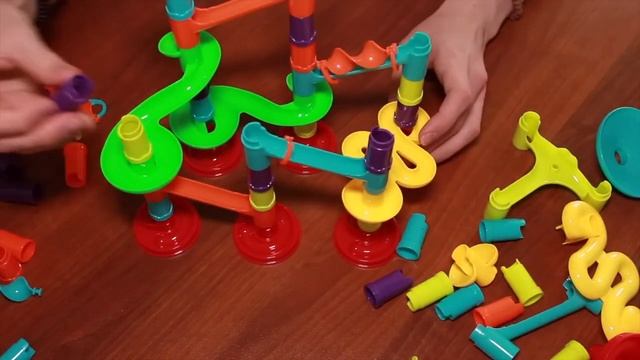 КонструкторДетская развивающая игра "Динамический конструктор 3D Лабиринт" 113 деталей,  3+