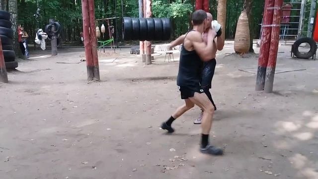 Реальная тренировка  Бокс